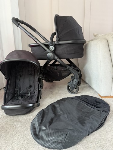 Icandy peach black travel - black,