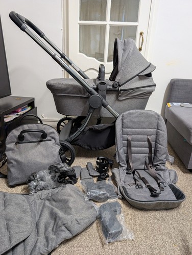 Icandy lime single pram - lime,