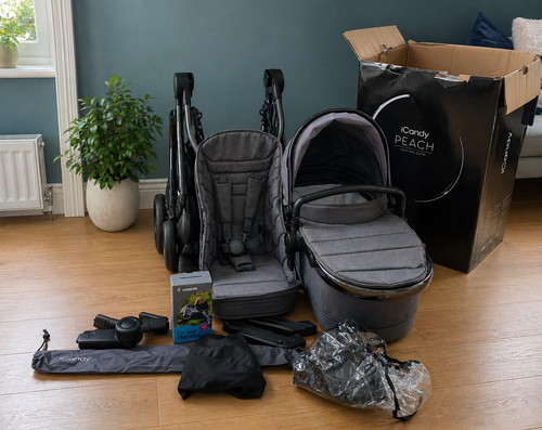 Icandy peach travel system - peach,