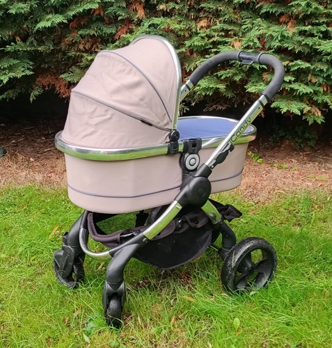 Icandy peach pram carrycot - peach, 3