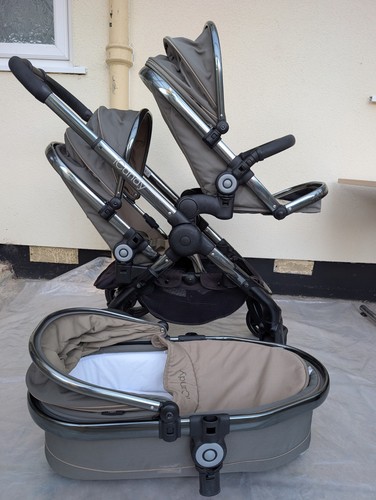 Icandy double pram - /,