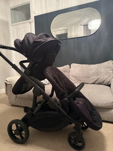 Icandy orange pram black - orange, in