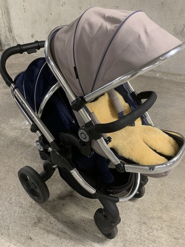 Icandy peach double pram - icandy,