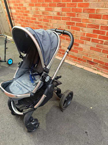 Icandy pushchair grey - icandy, single