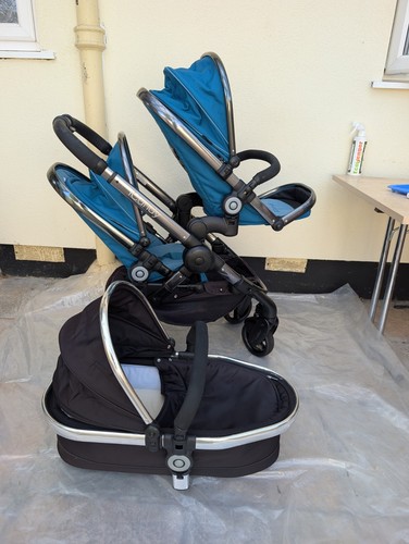 Icandy double pram - double, /
